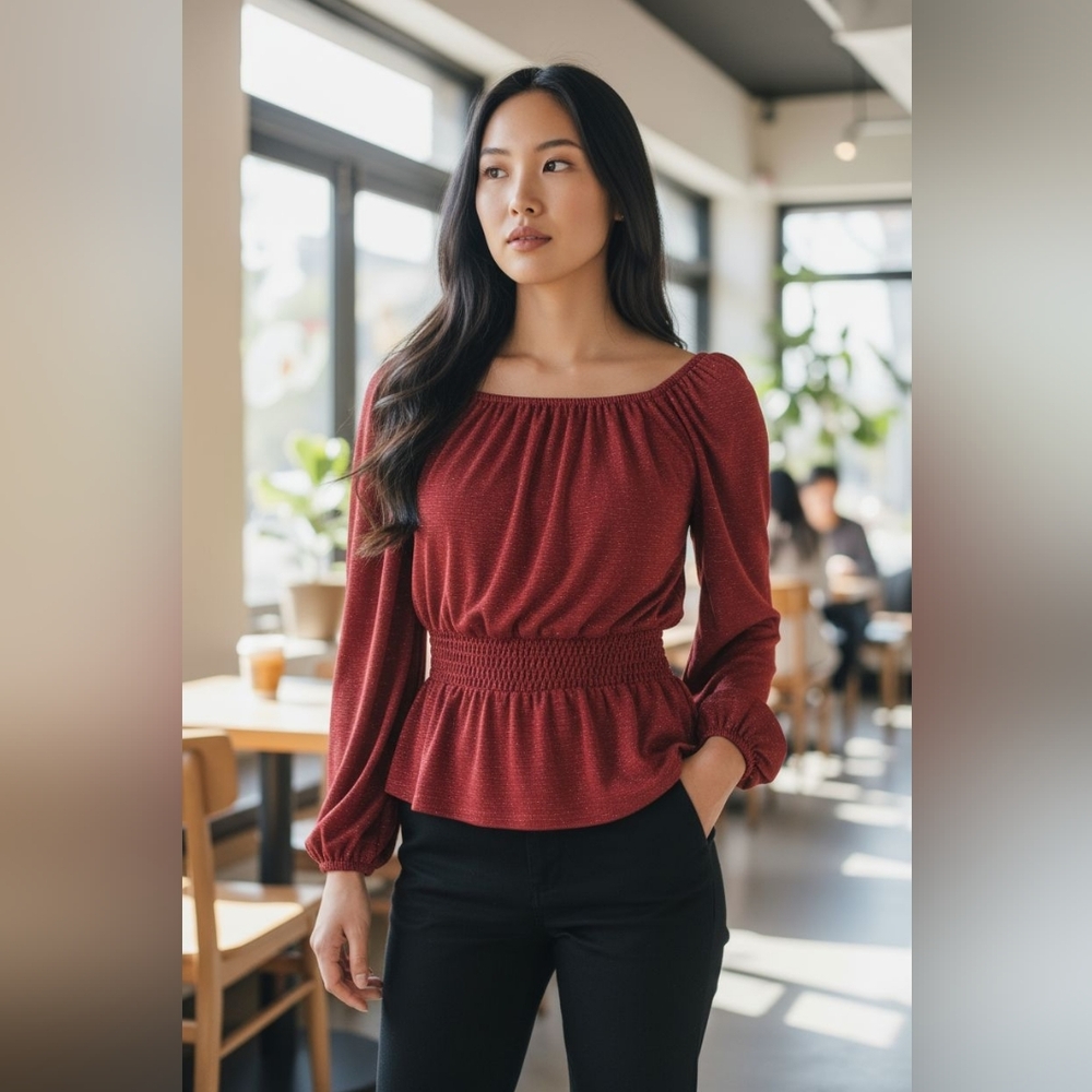 2 For $10 Lauren Conrad Women's Blouson Top